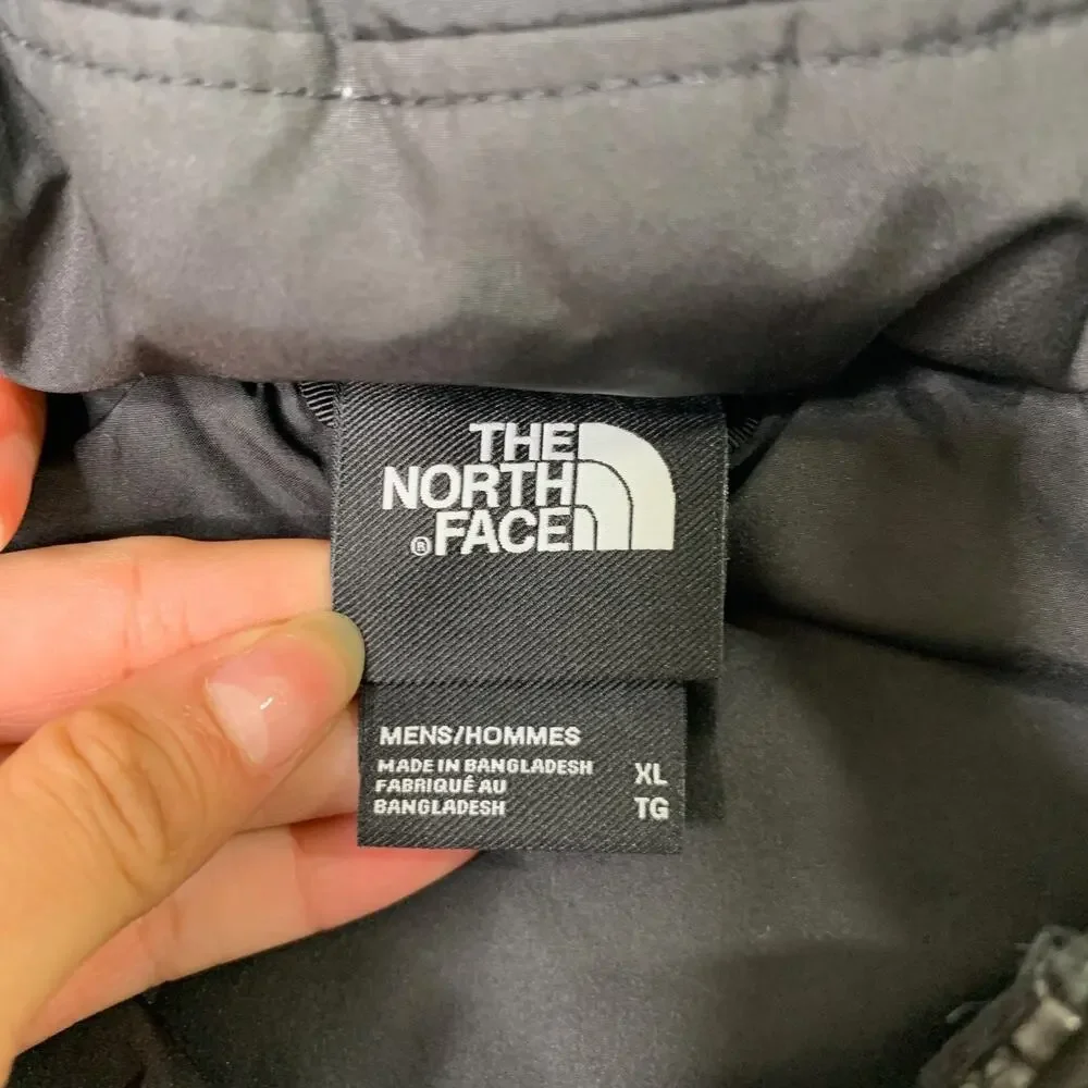 The North Face Vest Mens XL Extra Large Black Aconcagua Down Filled Insulated